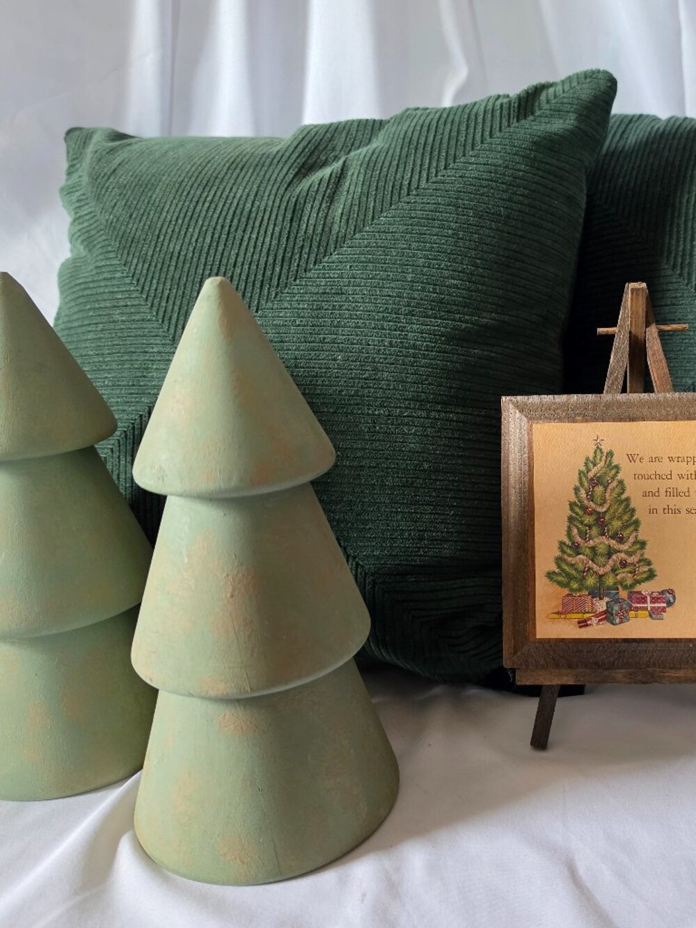 Christmas Tree Pillow Decor Bundle